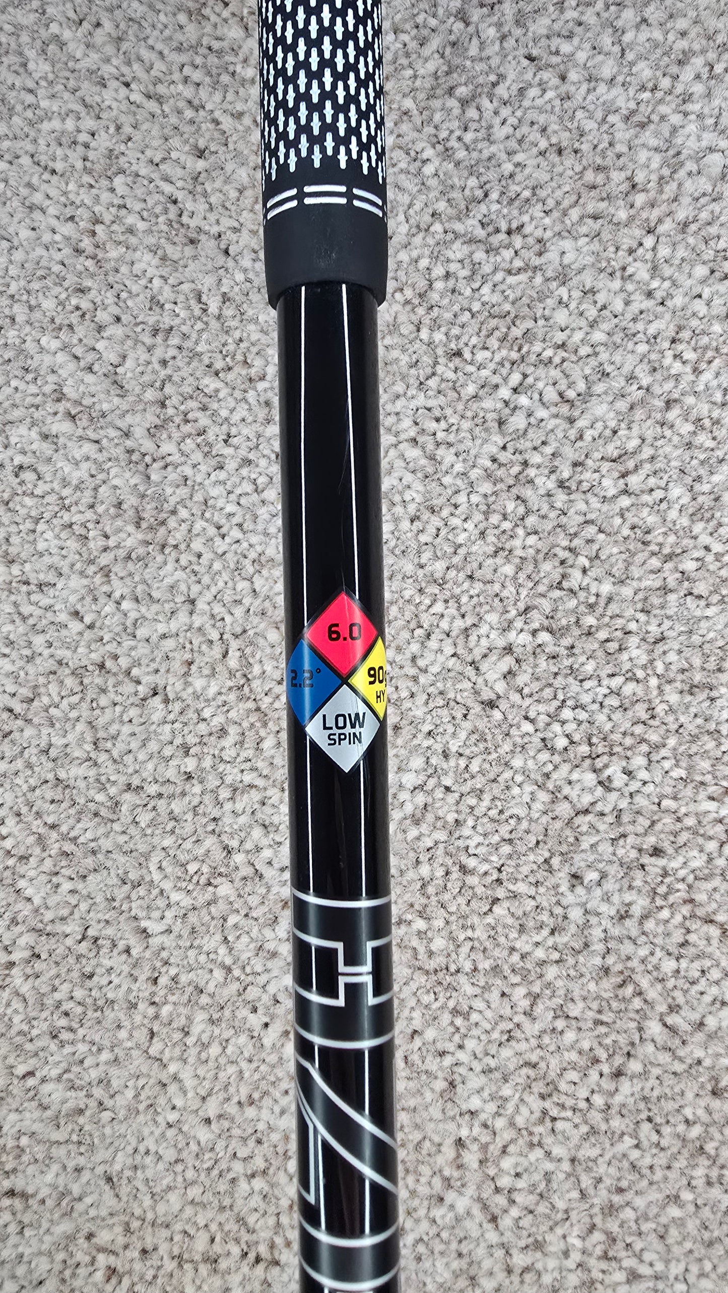 Titleist U500 3 Iron / HZRDUS Smoke 6.0 2.2 90g HY Shaft