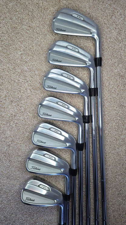 Titleist T100 2021 Irons / 4-PW / Stiff Flex True Temper AMT Tour White S300