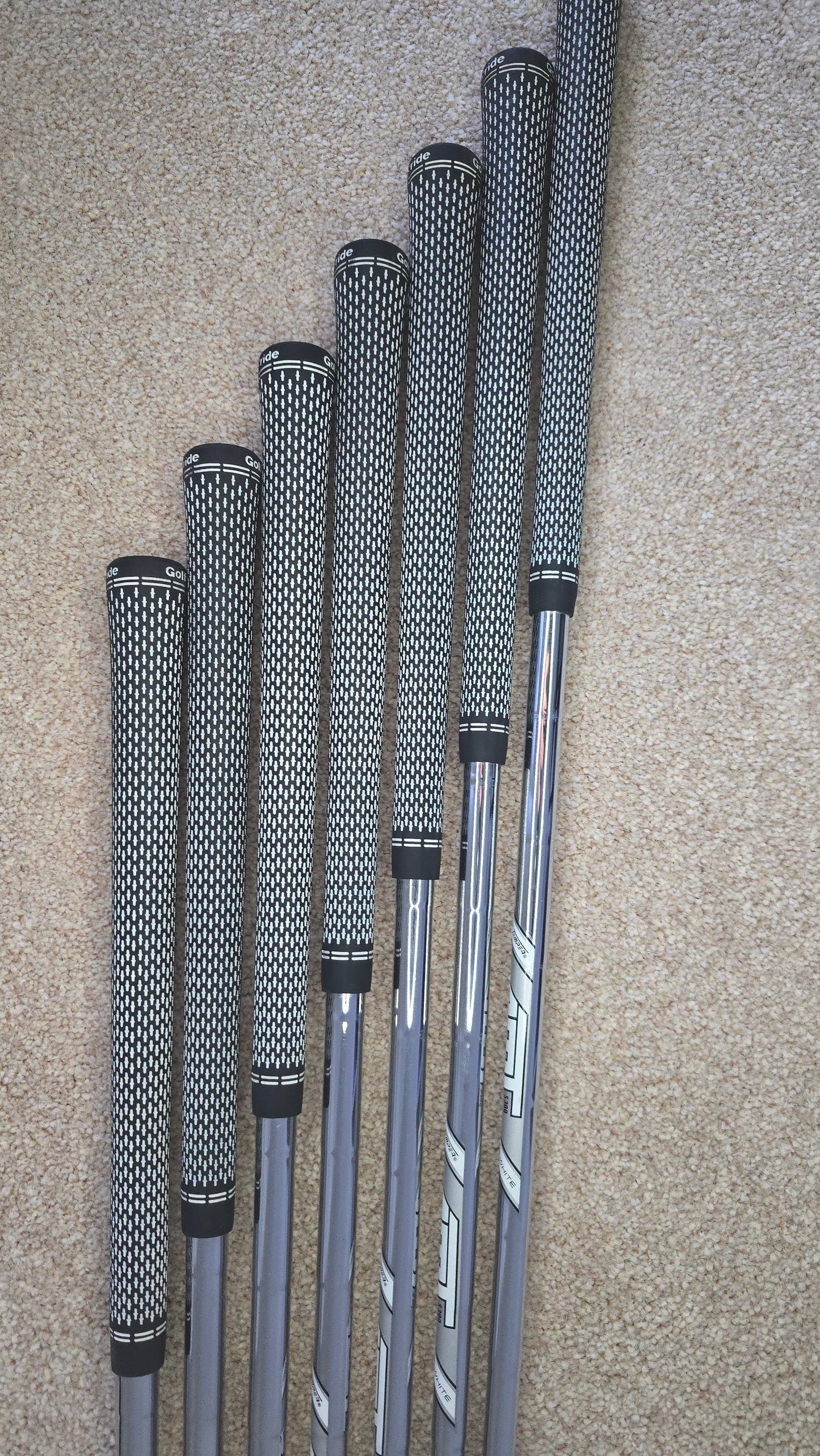 Titleist T100 2021 Irons / 4-PW / Stiff Flex True Temper AMT Tour White S300