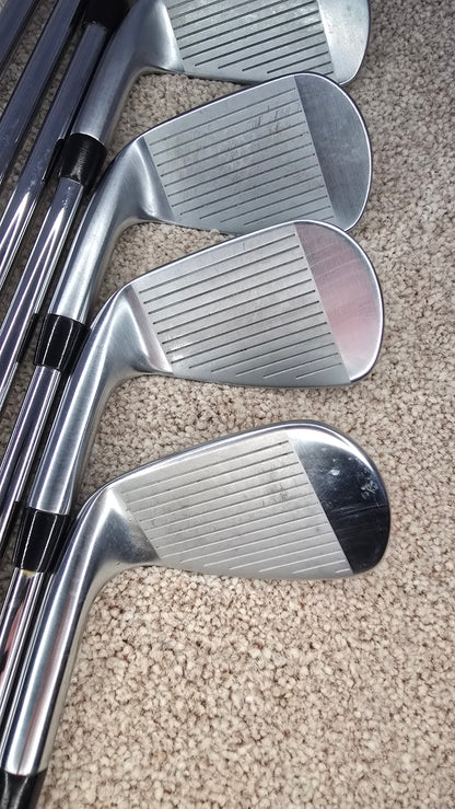 Titleist T100 2021 Irons / 4-PW / Stiff Flex True Temper AMT Tour White S300