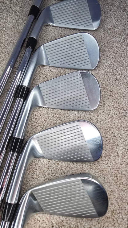 Titleist T100 2021 Irons / 4-PW / Stiff Flex True Temper AMT Tour White S300