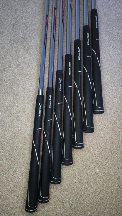 Wilson Ci-9 Men's Right Hand Irons / 4 to Pw / SS 105 FST Regular Flex